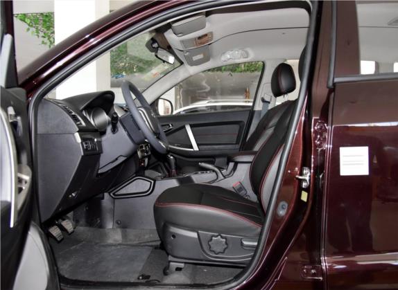 吉利GX7 2015款 经典版 1.8L 手动都市型 国V 车厢座椅   前排空间