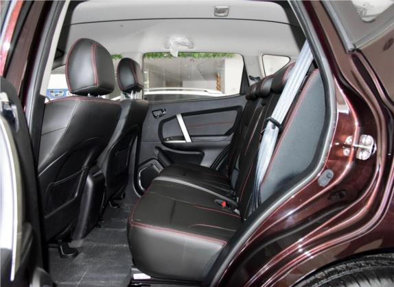 吉利GX7 2015款 经典版 1.8L 手动都市型 国V 车厢座椅   后排空间