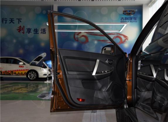 吉利GX7 2015款 经典版 1.8L 手动新都市型 国V 车厢座椅   前门板
