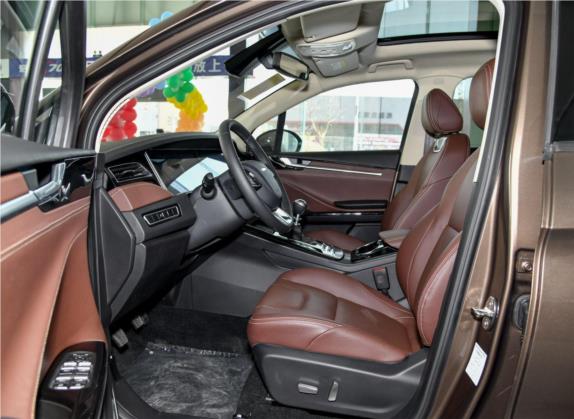 君马S70 2018款 1.5T 手动豪华型 7座 车厢座椅   前排空间