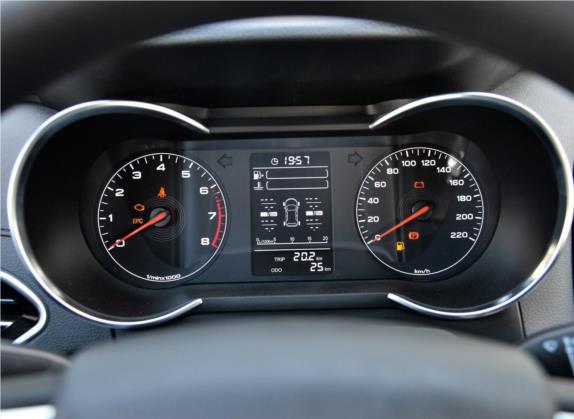 捷途X70 2020款 1.5T 手动畅行版 6座 中控类   仪表盘