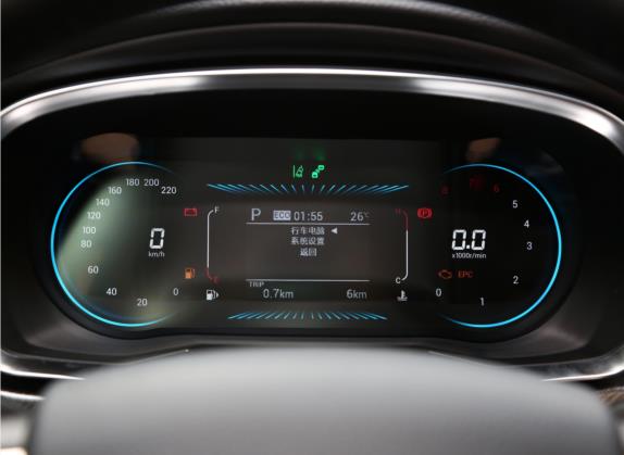 捷途X70S 2022款 1.5T DCT自由版 7座 中控类   仪表盘