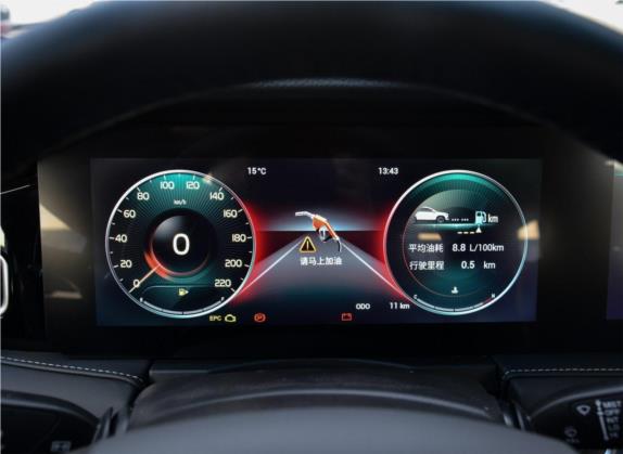 捷途X95 2020款 1.5T 手动自由版 6座 中控类   仪表盘