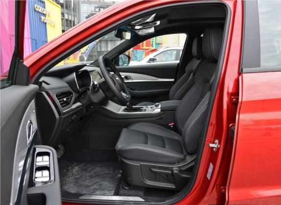 捷途X70 Coupe 2020款 1.6T DCT劲Cool 5座 车厢座椅   前排空间