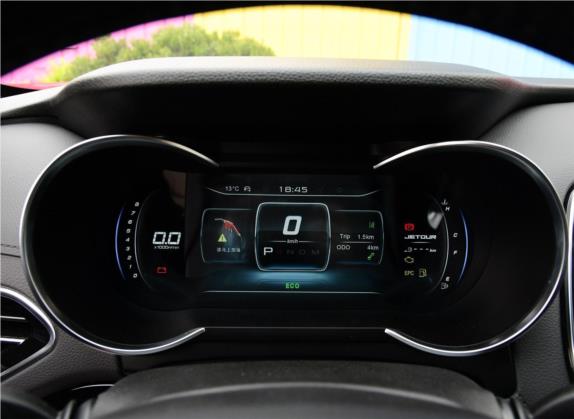 捷途X70 Coupe 2020款 1.6T DCT劲Cool 5座 中控类   仪表盘