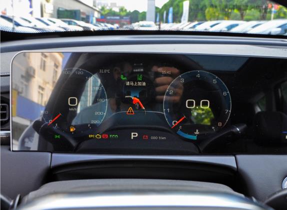 捷途X70 PLUS 2021款 1.6T DCT星 6座 中控类   仪表盘