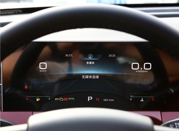 捷途X70 PLUS 2023款 1.5T DCT勇者PLUS 5座 中控类   仪表盘