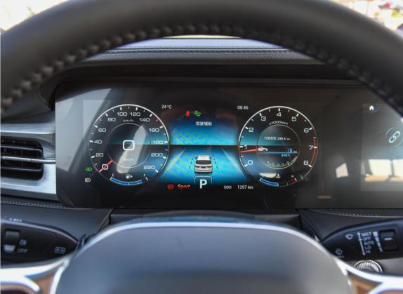 捷途X90 PLUS 2021款 1.6TD DCT庄园 5座 中控类   仪表盘