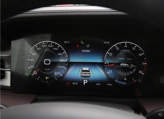 捷途X90 PLUS 2021款 1.6TD DCT别墅 5座 中控类   仪表盘