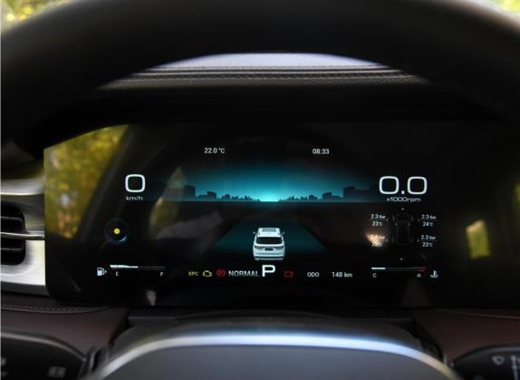 捷途X90 PLUS 2023款 2.0T DCT城堡 7座 中控类   仪表盘