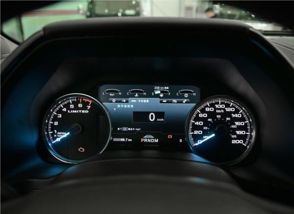 勇猛者 2020款 3.5T 豪华版 中控类   仪表盘