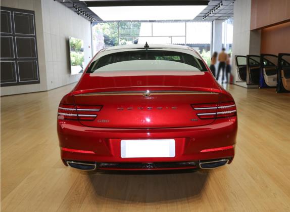 捷尼赛思G80 2021款 2.5T 后驱旗舰版 外观   正后