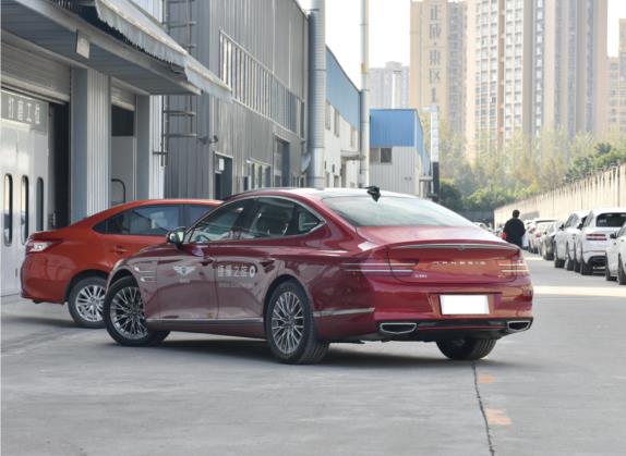 捷尼赛思G80 2021款 2.5T 后驱豪华版 外观   斜后