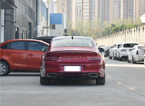 捷尼赛思G80 2021款 2.5T 后驱豪华版 外观   正后