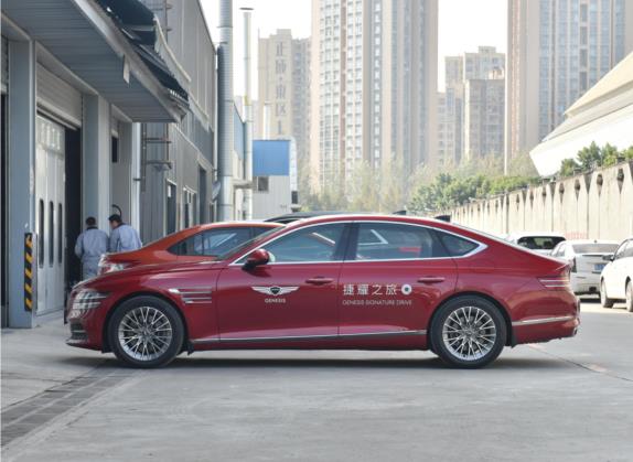 捷尼赛思G80 2021款 2.5T 后驱豪华版 外观   正侧