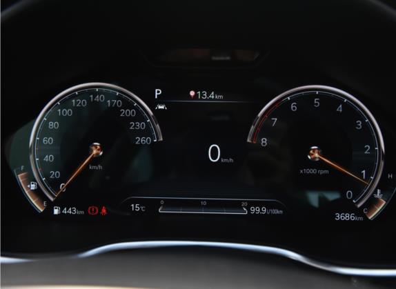 捷尼赛思G80 2021款 2.5T 后驱豪华版 中控类   仪表盘