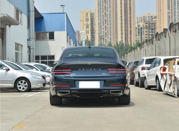 捷尼赛思G80 2023款 2.5T 四驱旗舰版 外观   正后