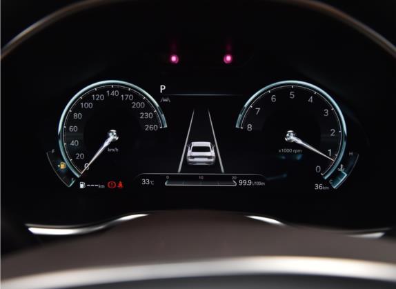 捷尼赛思G80 2023款 2.5T 四驱旗舰版 中控类   仪表盘