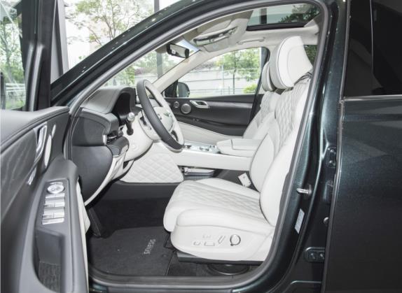捷尼赛思GV80 2023款 2.5T 四驱旗舰版 4座 车厢座椅   前排空间