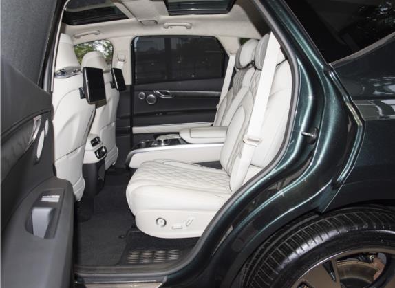 捷尼赛思GV80 2023款 2.5T 四驱旗舰版 4座 车厢座椅   后排空间