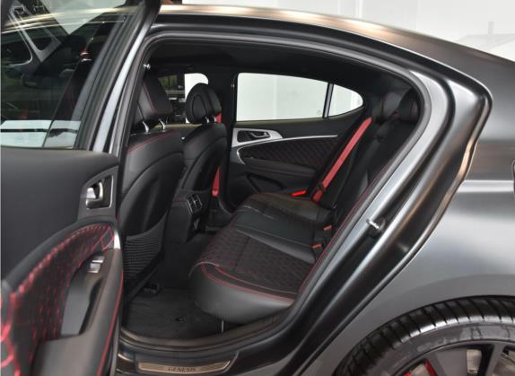 捷尼赛思G70 2021款 2.0T 四驱Edition 1限定版 车厢座椅   后排空间