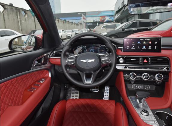 捷尼赛思G70 2021款 2.0T 后驱旗舰型 中控类   驾驶位
