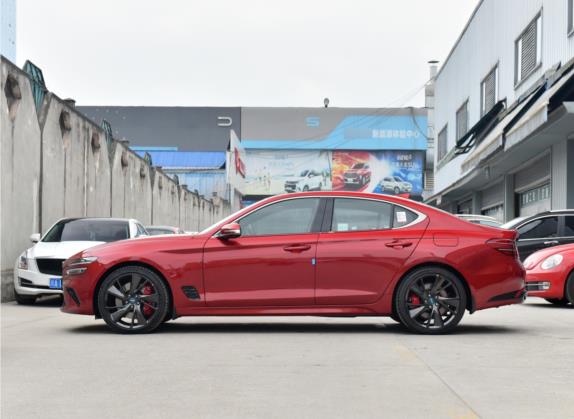 捷尼赛思G70 2021款 2.0T 后驱旗舰型 外观   正侧