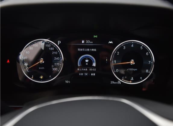捷尼赛思G70 2021款 2.0T 后驱旗舰型 中控类   仪表盘