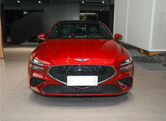 捷尼赛思G70 2023款 2.0T 后驱旗舰型 外观   正前