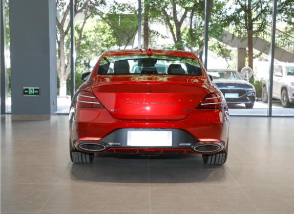 捷尼赛思G70 2023款 2.0T 后驱旗舰型 外观   正后