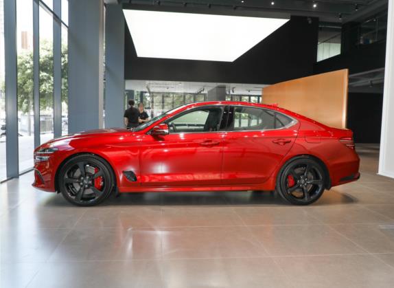 捷尼赛思G70 2023款 2.0T 后驱旗舰型 外观   正侧