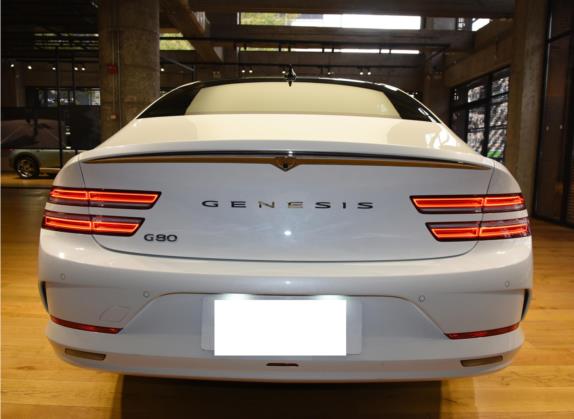 捷尼赛思纯电G80 2023款 纯电G80 旗舰版 外观   正后