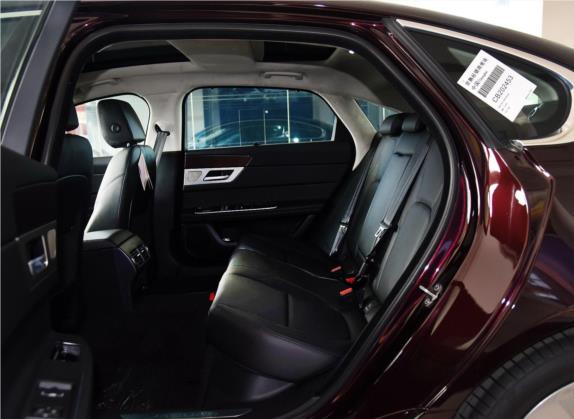 捷豹XFL 2018款 XFL 2.0T 200PS 精英版 车厢座椅   后排空间