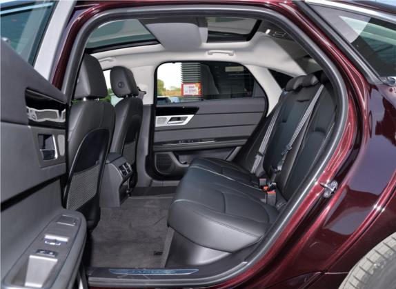 捷豹XFL 2020款 XFL 2.0T P200 两驱精英版 车厢座椅   后排空间