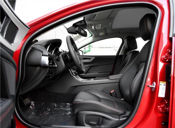 捷豹XEL 2018款 2.0T 200PS 豪华版 车厢座椅   前排空间