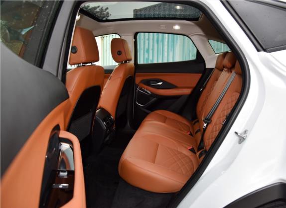 捷豹E-PACE 2018款 P250 HSE 国V 车厢座椅   后排空间