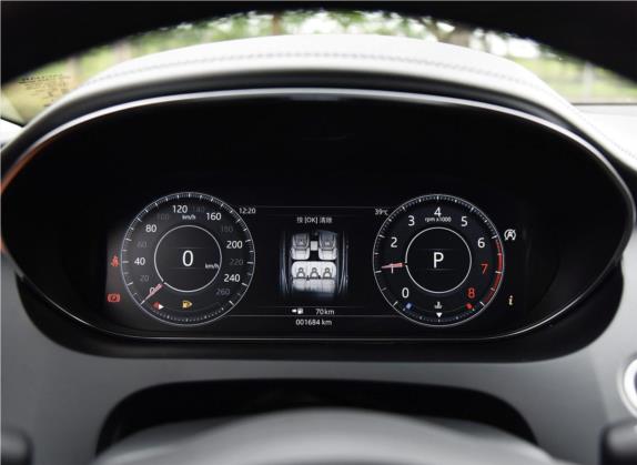捷豹E-PACE 2018款 P250 HSE 国V 中控类   仪表盘