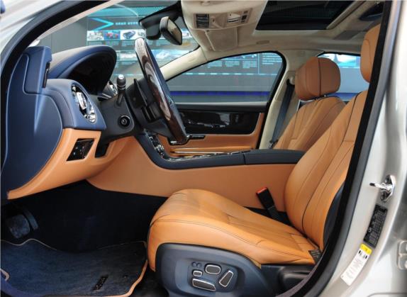 捷豹XJ 2012款 XJL 3.0 旗舰商务版 车厢座椅   前排空间