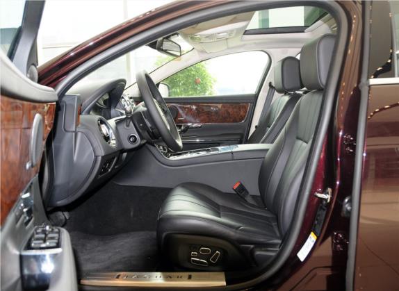 捷豹XJ 2013款 XJL 3.0 SC 全景商务版 车厢座椅   前排空间