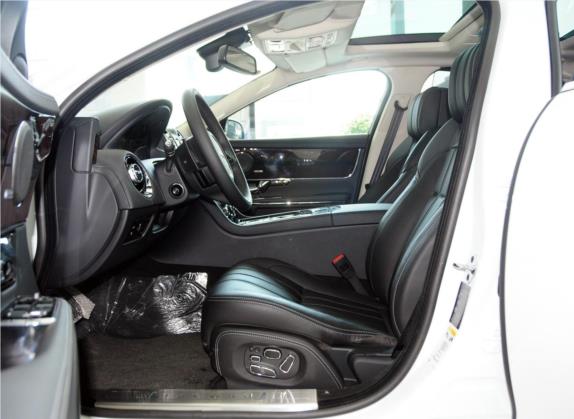 捷豹XJ 2013款 XJL 5.0 SC 巅峰创世版 四座 车厢座椅   前排空间