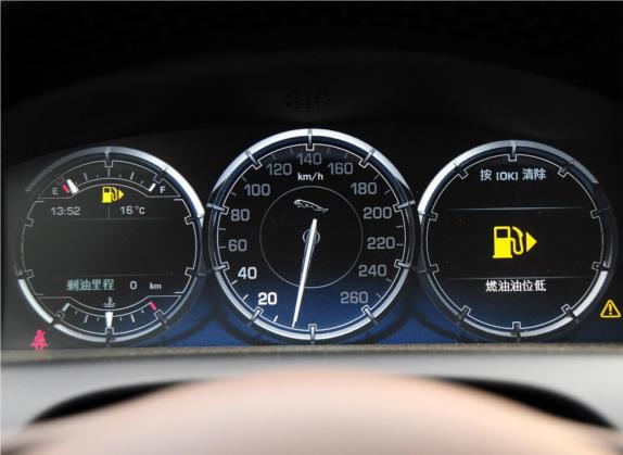 捷豹XJ 2014款 XJL 3.0 SC 四驱全景商务版 中控类   仪表盘