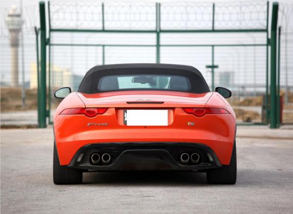捷豹F-TYPE 2013款 5.0 SC S 敞篷版 外观   正后