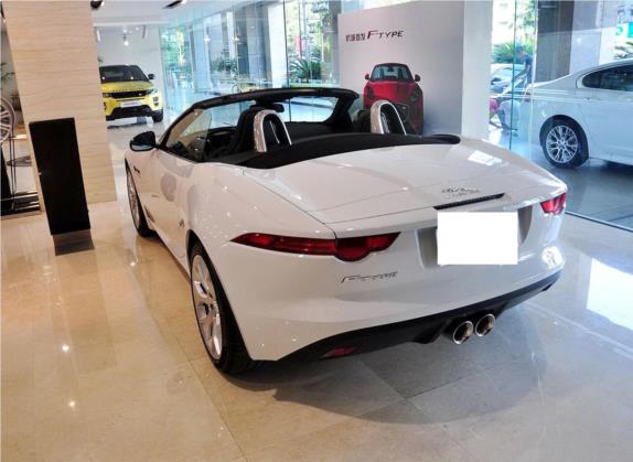 捷豹F-TYPE 2013款 3.0 SC 敞篷版 外观   斜后