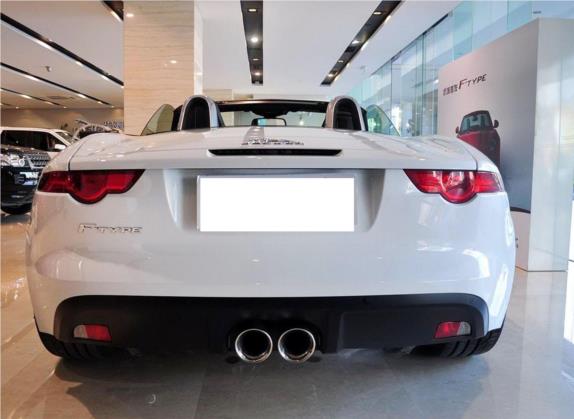 捷豹F-TYPE 2013款 3.0 SC 敞篷版 外观   正后