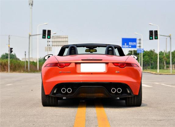 捷豹F-TYPE 2013款 5.0 SC S 敞篷中国限量版 外观   正后