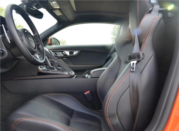 捷豹F-TYPE 2015款 5.0 SC R 硬顶版 车厢座椅   前排空间