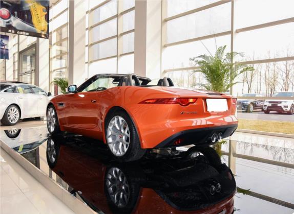 捷豹F-TYPE 2016款 3.0 SC 敞篷版 外观   斜后