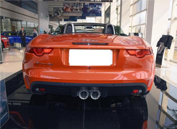 捷豹F-TYPE 2016款 3.0 SC 敞篷版 外观   正后