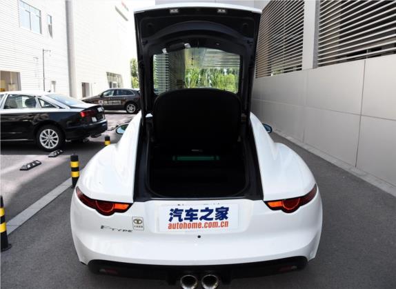 捷豹F-TYPE 2018款 3.0 SC 硬顶版 车厢座椅   后备厢