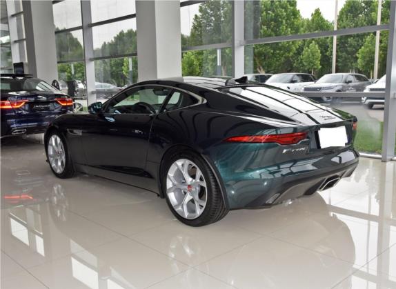 捷豹F-TYPE 2021款 P300 后驱硬顶版 外观   斜后